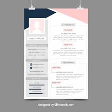 Cv Template Vectors Photos And Psd Files Free Download