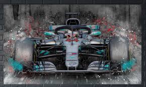 Lewis Hamilton Canvas Prints Formula