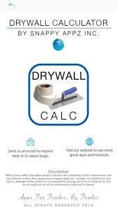 Drywall Calculator Pro On The App