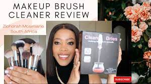 wash dry makeup brushes easily in