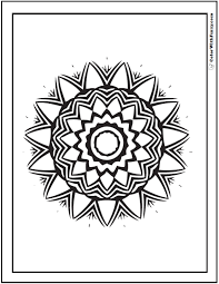 Now you get to color more than 70 from this page for adults and kids! 70 Geometric Coloring Pages To Print Pdf Digital Downloads