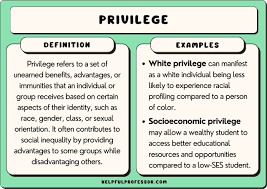 15 privilege exles 2024