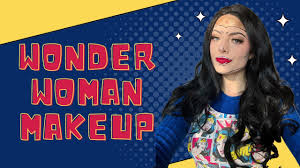 wonder woman comic makeup book week