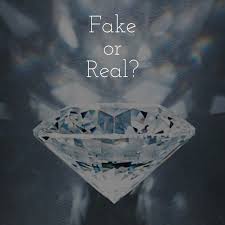 how can you tell if a diamond is real