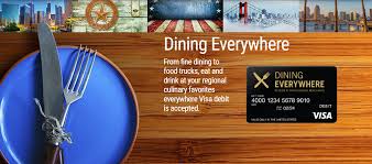 dining everywhere visa prepaid