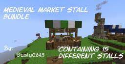 If you like the video or the building and want to support us, then rate and subscribe. Dusty S Medieval Market Stall Bundle Contains 15 Different Stalls Minecraft Map