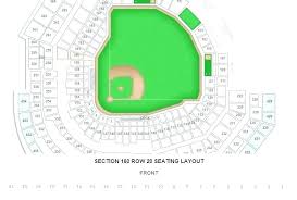 52 Unfolded Cardinals Stadium Seat Map