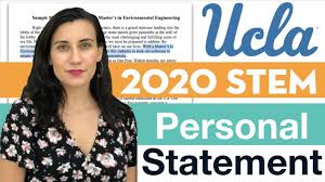 ucla personal statement masters in