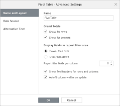 create and edit pivot tables onlyoffice