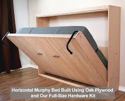 diy horizontal murphy bed