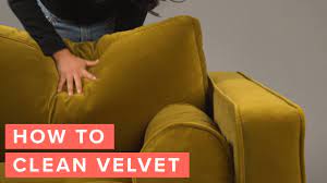 how to clean velvet article you