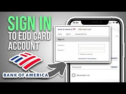bank of america edd login