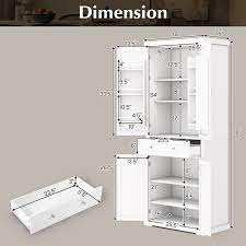 freestanding kitchen pantry cabinet