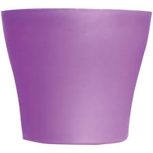 St Helens Purple Plant Pot 13x10cm