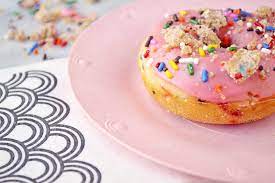 Birthday Cake Doughnuts One Brass Fox gambar png