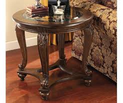 Ashley Norcastle Brown Round End Table