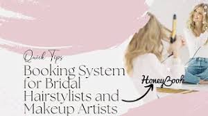 booking system for bridal hairstylists
