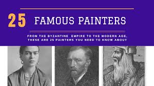 the 25 most famous painters of all time
