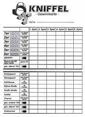 Kniffel spielplan (pdf) zum ausdrucken. Kniffel Vorlage Excel Graph Pdf Yahtzee Vorlage Zum Ausdrucken