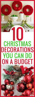 And don't forget the paint effects. 10 Amazing Christmas Decorations You Can Do On A Budget The Savvy Couple