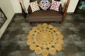 beige modern braided jute rugs size
