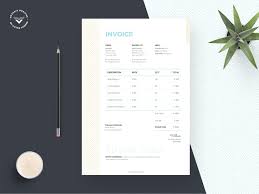 Creative Invoice Template By Victorthemes On Dribbble