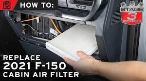 How to Replace 2021 F-150 Cabin Air Filter - YouTube