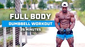 25 min full body dumbbell workout