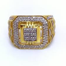 916 gold designing men s ring in ahmedabad