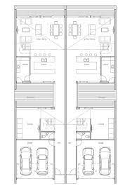 Two Y House Plans Town House