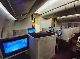 thai airways boeing 777 300 business