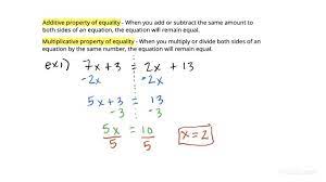How To Solve A Linear Equation With A