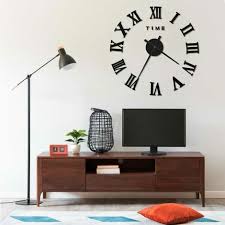 Hommoo 3d Wall Clock Modern Design