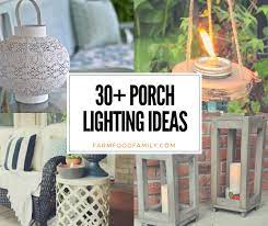 30 Stunning Porch Lighting Ideas