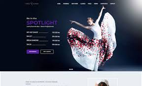 Dance School Wordpress Theme Best Css Website Gallery Css