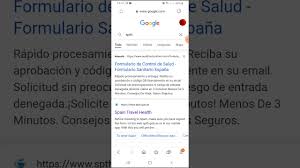 With this you will obtain the qr code that you will have to show (paper or on mobile phone) to the company before boarding and at the health control upon arrival in spain. How To Fill Spain Health Locator Form Qr Code For Travel To Spain Youtube