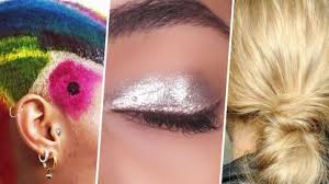 8 cool festival makeup and hair ideas