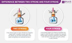 two stroke and four stroke engine