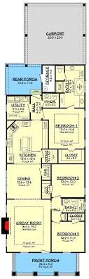 3 Bedroom Bungalow House Plan 11778hz
