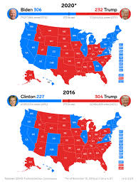 Includes races for president, senate, house, governor and key ballot measures. Comparing 2016 And 2020 Electoral Maps And Exit Polls Business Insider