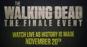 the walking dead finale live event in