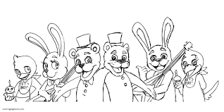 We may earn commission from links on this page, but we only recommend products we back. Five Nights At Freddy S Lineart 1 Coloring Pages Five Nights At Freddy S Coloring Pages Coloring Pages For Kids And Adults