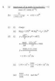 ideal gas equation 1 a define the
