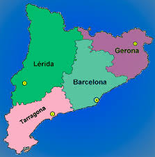 Resultado de imagen para cataluña imagen del mapa