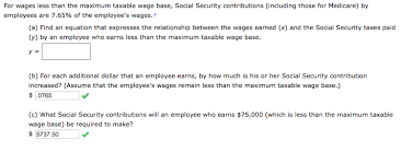 Maximum Taxable Wage Base