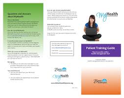 Myhealth Online Patient Health Management Tool By Beloit