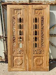 teak wood temple door 7 x 4