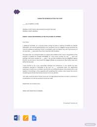 character reference letter format