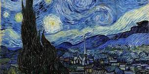 Paint Van Gogh Starry Starry Night @ Hudo Lounge...
