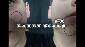 fx scars using liquid latex